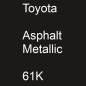 Preview: Toyota, Asphalt Metallic, 61K.